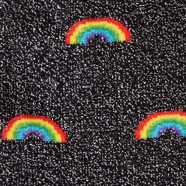 Barnstrumpor Glitter Over The Rainbow 7-10 år 2